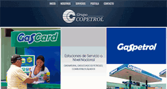 Desktop Screenshot of copetrolperu.com